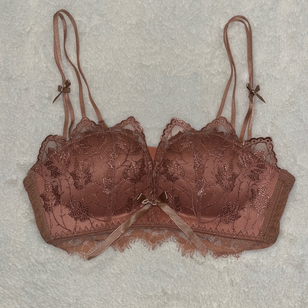 Size XS Lace Push-Up Bralette